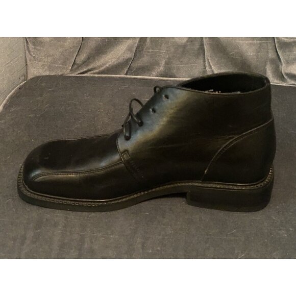 Next Boots Women Black Lace Size 41 ( US 8) Leather - Picture 4 of 8
